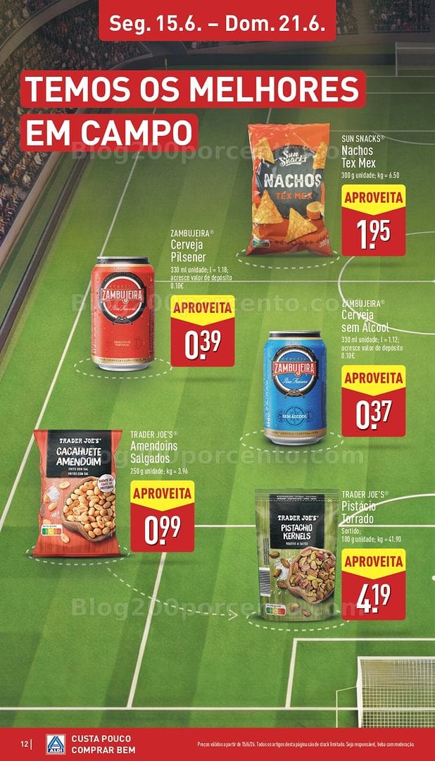 Antevisão Folheto ALDI Promoções de 15 a 21 junho